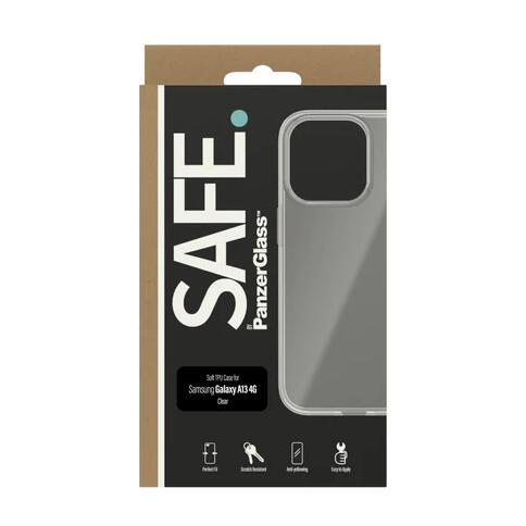 SAFE. by PanzerGlass TPU Case Schutzhülle für Samsung Galaxy A13 4G (Transparent) SAFE. by PanzerGlass TPU Case Schutzhülle für Samsung Galaxy A13 4G (Transparent)